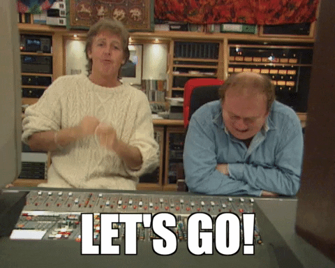 Lets Go Reaction GIF by Paul McCartney