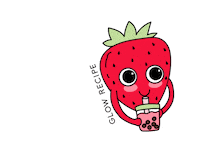Bubble Tea Skincare Sticker by Glow Recipe