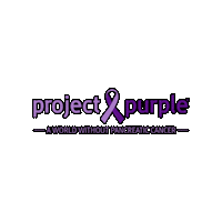 ProjectPurple pancreatic cancer pancreaticcancer pancreas cancer project purple Sticker