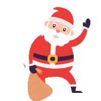 Christmas Santa Sticker