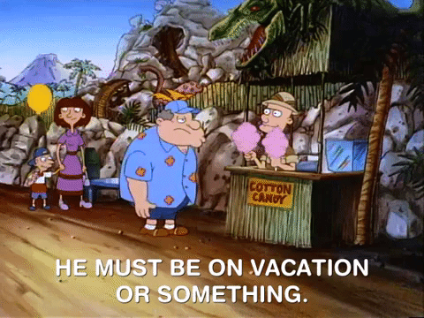 hey arnold nick splat GIF