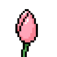 Pixel Hello Sticker