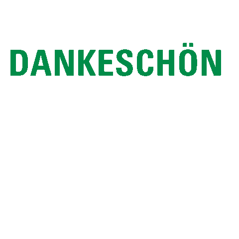 Thanks Thank You Sticker by Jaegerlacke