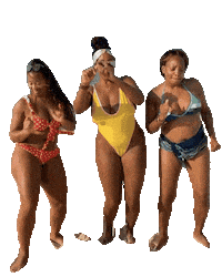 Dance Girl Carla Sticker by Sherilyn Carter