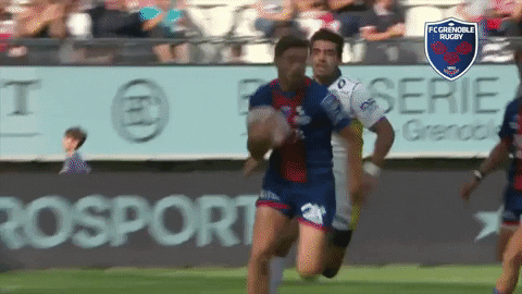 fcgrugby giphygifmaker rugby try fcg GIF