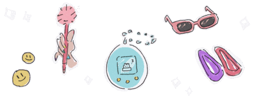 Girl 90S Sticker