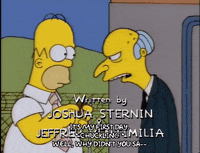 homer simpson laughing GIF