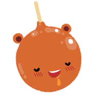 hungry bear Sticker by pikaole