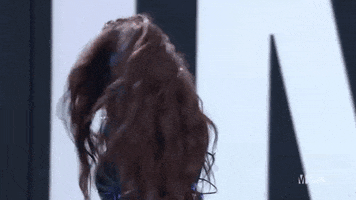 camila cabello hair flip GIF by Much