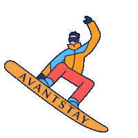 Snow Snowboarding Sticker by AvantStay