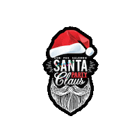 Santa Claus Party Sticker by esnsalerno