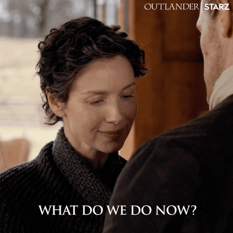 What To Do Caitriona Balfe GIF by Outlander