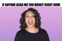 ComedianHollyLogan laugh money laughing comic GIF