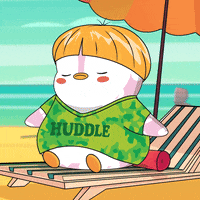 Summer Sunbathing GIF by Pudgy Penguins