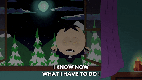 butters stotch trees GIF by South Park 