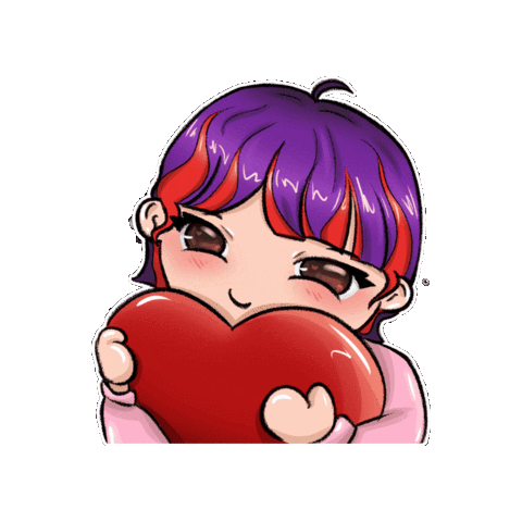 I Love You Heart Sticker