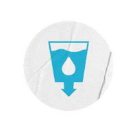 Goal 6 Sticker by Global Goals