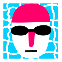 Googles Swimming Sticker