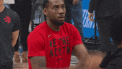 nba nba tor kawhi leonard warmups GIF