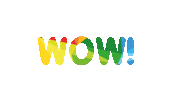 Kjom Wow Sticker by KINDERJOYOFMOVING