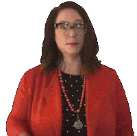 Listen Here Sticker by Mandi Graziano