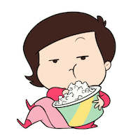 Tell Me Popcorn Sticker by Simple&Madama