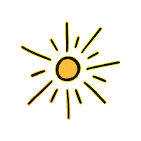 Sun Sticker by Rooster Teeth