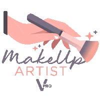 vprodesign makeup artist makeup artist vpro Sticker