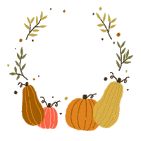 Pumpkin Spice Love Sticker by Wellington Crackers