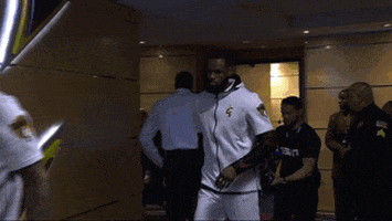 run out lebron james GIF by NBA