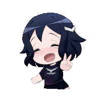 dianagonzalez95 anime feliz gamer chibi Sticker