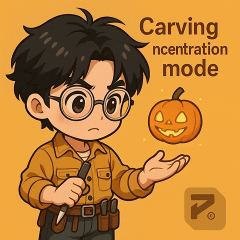 Jack O Lantern Carving GIF by Persona