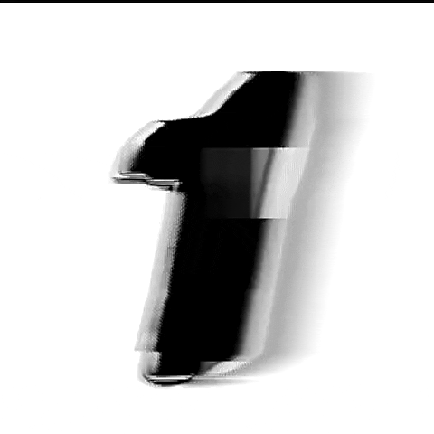 Glitch Numbers GIF by #BASILIO