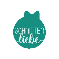 Schnittenliebe loop liebe turquoise schleife Sticker