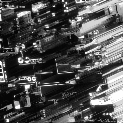 Black And White Art GIF by Pi-Slices