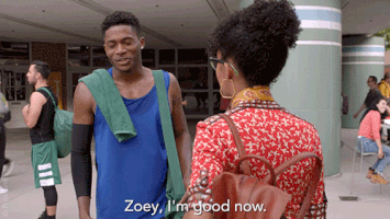 Happy No Worries GIF by grown-ish