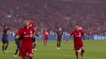 TorontoFC football soccer celebration celebrate GIF