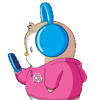 Chilling Monday Morning Sticker by Pudgy Penguins