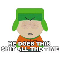 Kyle Broflovski Sticker by South Park