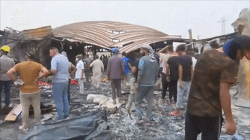 COVID Hospital in South Iraq Gutted After Deadly Fire