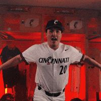 College Baseball Uc GIF by Cincinnati Bearcats