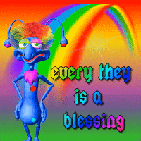 Glitch Rainbow GIF by Edgar Fabián Frías