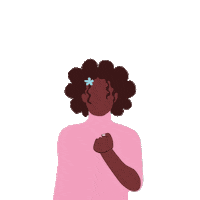 Sign Language Flower Sticker by talkinghands
