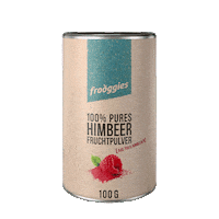 himbeere fruchtpulver Sticker by frooggies