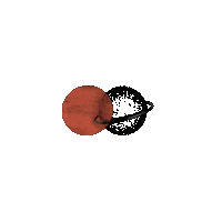 nicolemarega cool pink planet galaxy Sticker