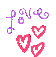 Love Sticker by Kirsten Hurley