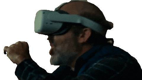 Virtual Reality Vr Sticker by YMH Studios
