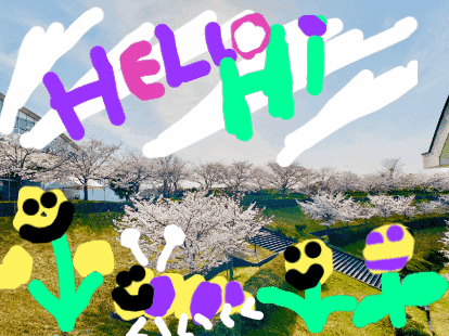 Fun Hello GIF by KaoruHironaka