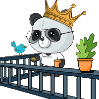 Happy Be Kind Sticker by PandaPals