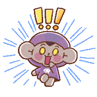 Surprise Monkey Sticker by LINE FRIENDS